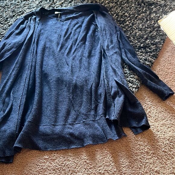 Ann Taylor blue cardigan sP - Picture 3 of 5